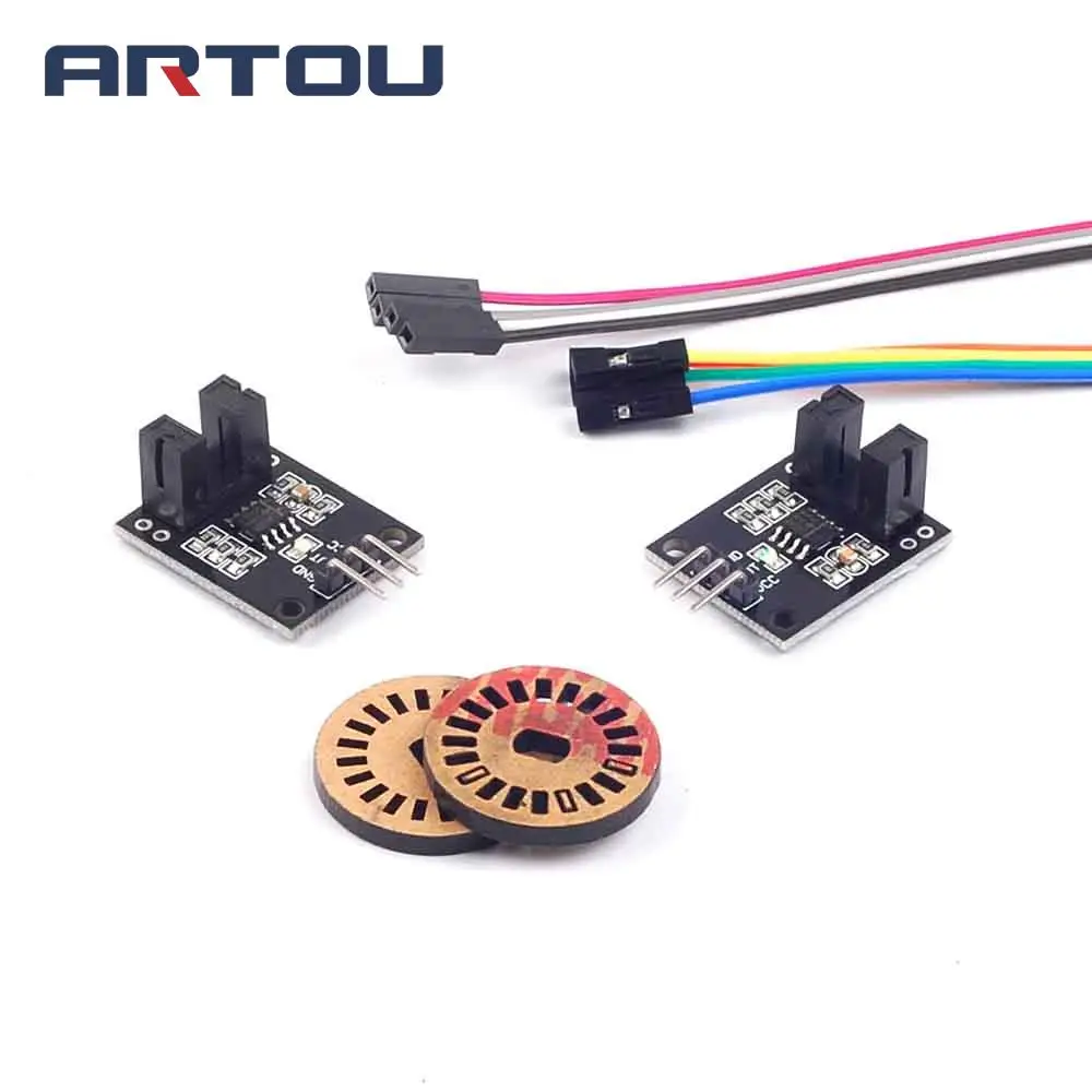 Фотоэлектрические датчики 2 комплекта модуль измерения двойной скорости для