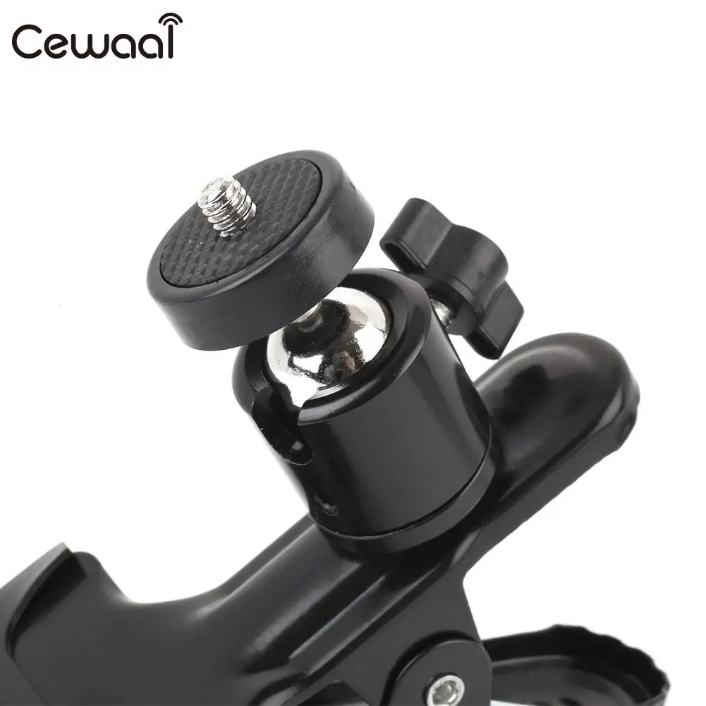 Black Camera Clamp Clip Outdoors Mount Tripod Portable Premium | Электроника
