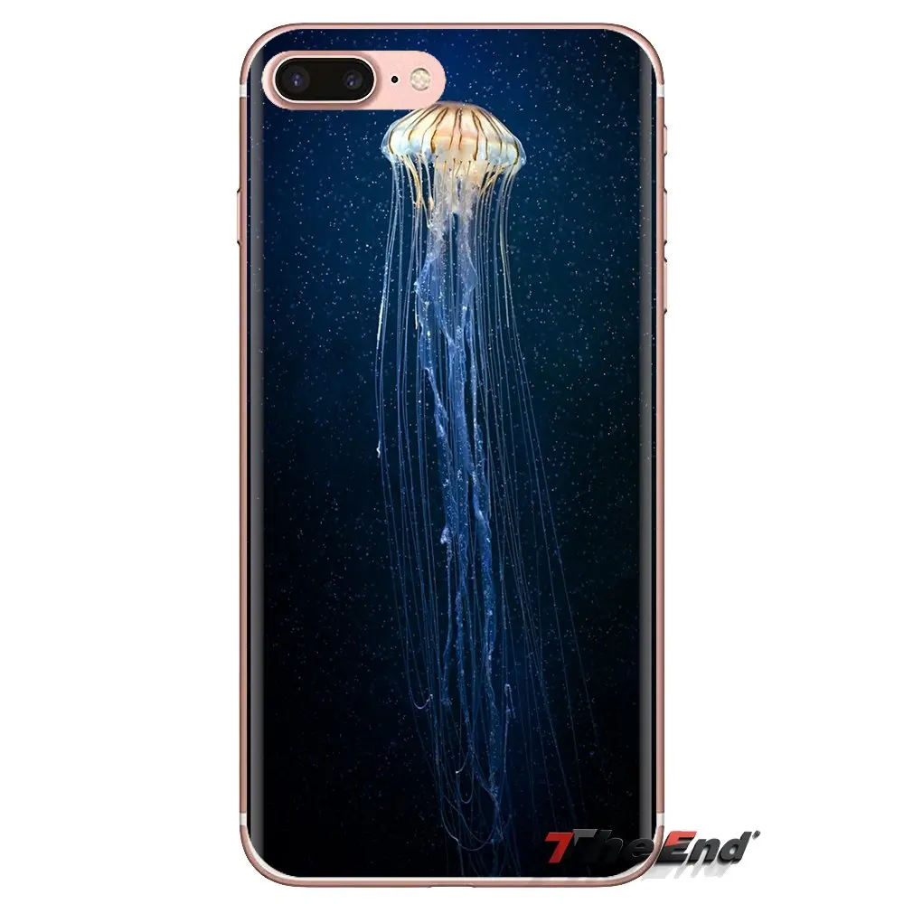 TPU чехол для Samsung Galaxy J1 J2 J3 J4 J5 J6 J7 J8 Plus 2018 Prime 2015 2016 2017 Медузы красивые обои телефона 2