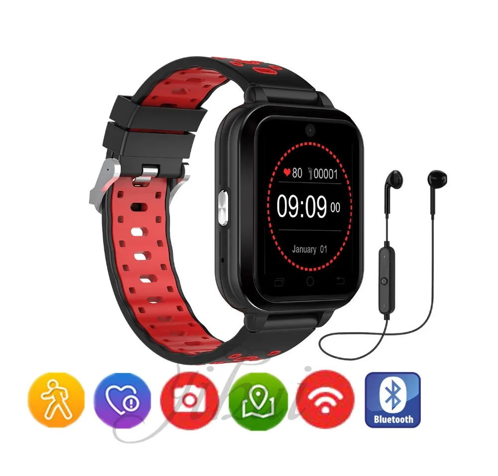 NEW 4G Smart Watch k8 Smartwatches MTK6737 Android 6.0 IP67 Waterproof Sim card Wifi Wearable Devices 2MP Camera For Iphone LG |