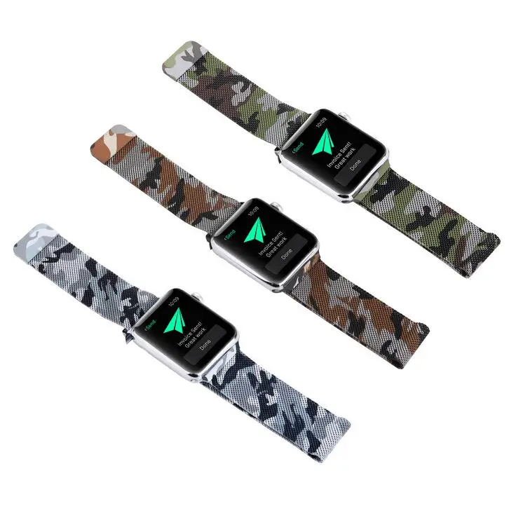 Миланская петля ремешок для apple watch 42 мм/44 мм iwatch 4/3 38 мм/40 браслет из нержавеющей