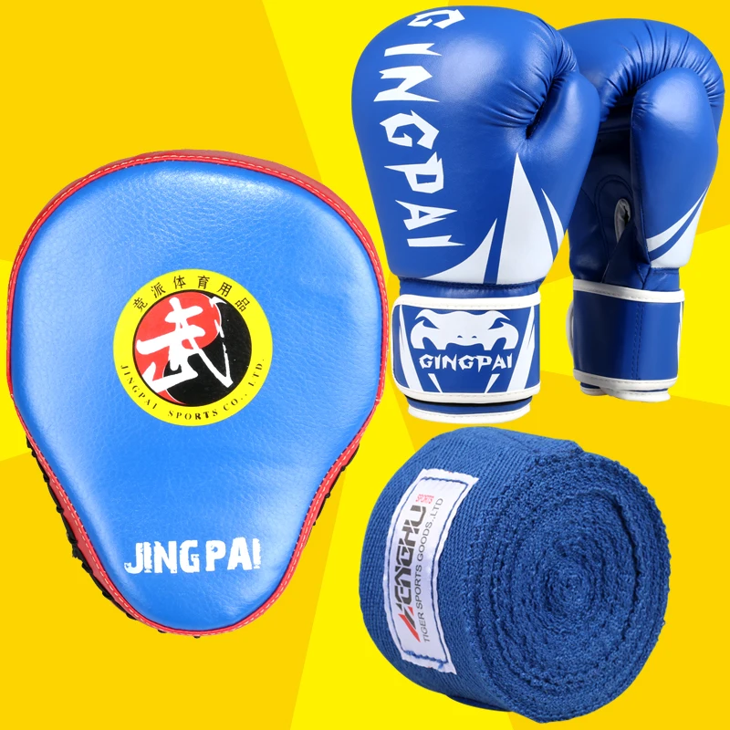 Набор тренировочных перчаток GINGPAI для взрослых и детей боксерские перчатки