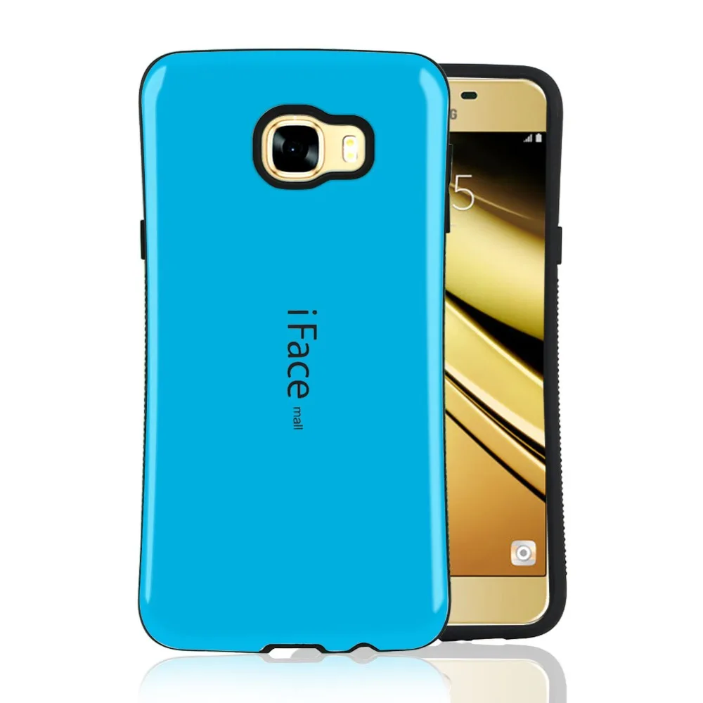 Чехол для телефона iFace Mall Samsung Galaxy C5 противоударный силиконовый чехол накладка Coque