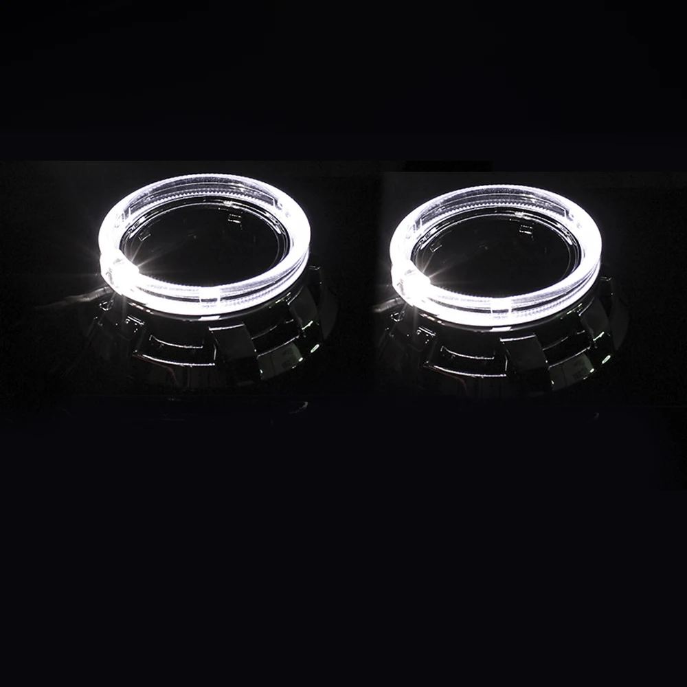 2.5 дюймовый биксеноновый hid объектив для проектора DRL ангельские глазки крышка