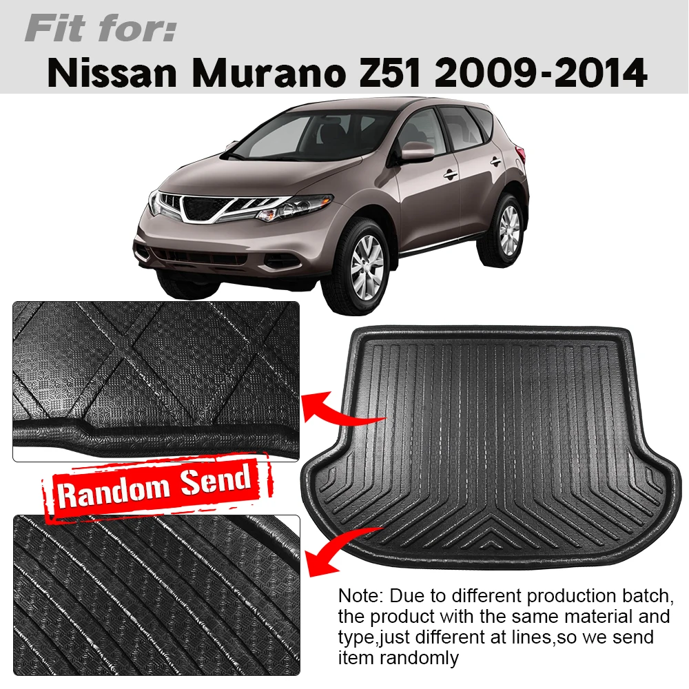 Buildreamen2 для Nissan Murano Z51 хвостовой части автомобиля коврик багажника загрузочный