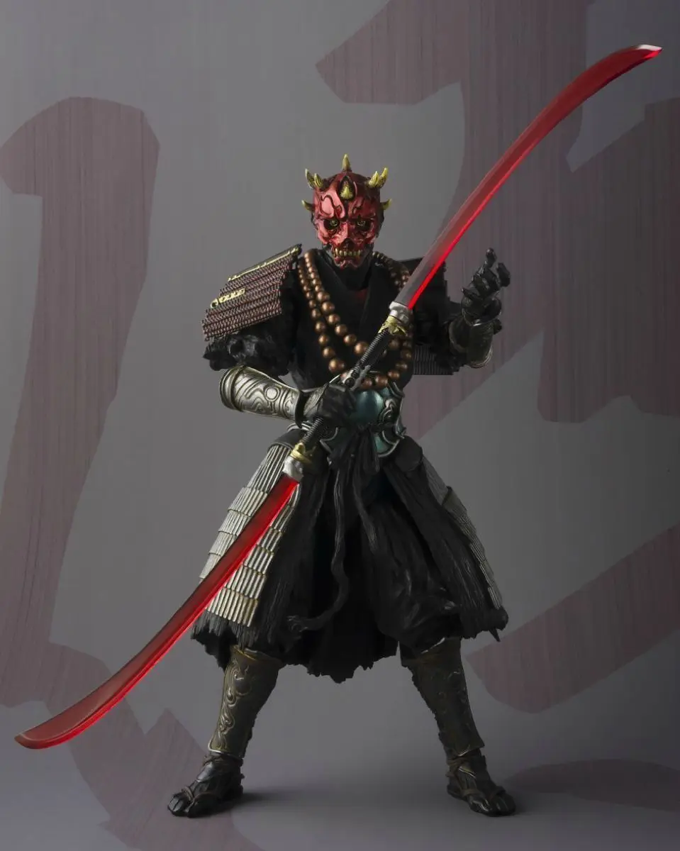 Классический Sci Fi фильм Звездные войны Sohei Darth Maul Priest Soldier Tamashii NES Meisho Экшн фигурки