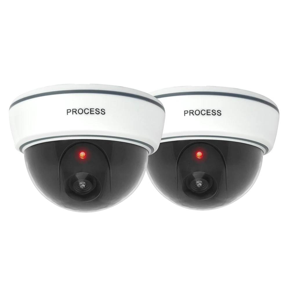 Для рождественской пустышки камера поддельный Купол CCTV Крытый Открытый светодио