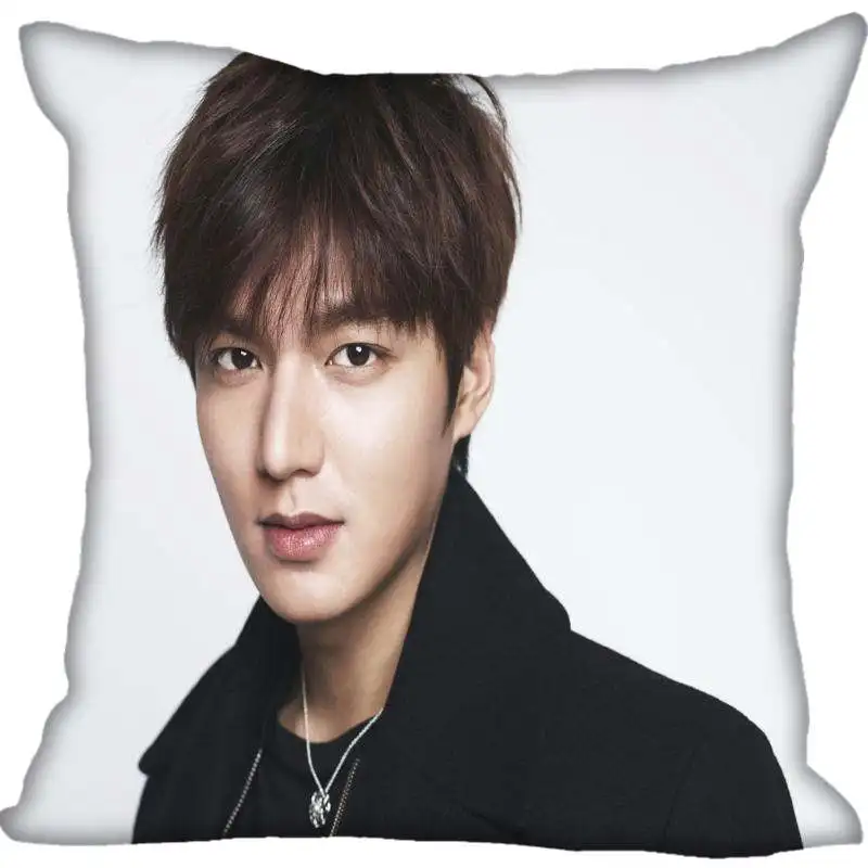 Квадратный чехол для подушки KPOP Lee Min ho на заказ спальни молнии домашняя наволочка