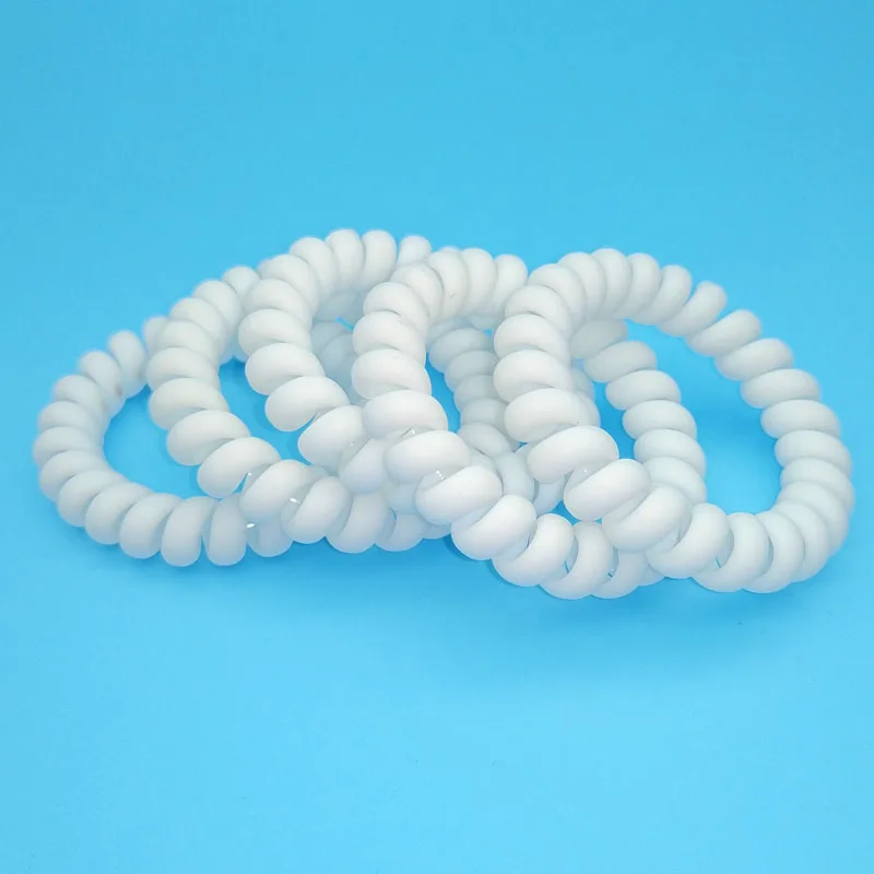 

Lots 5 Pcs Size 5.5cm Gum For Accessories Ring Rope Hairband Elastic Hair Bands Women Telephone Wire Scrunchy