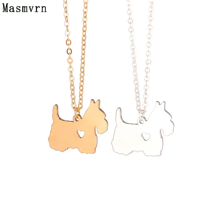 Fashion Scottish Terrier Scottie Necklace Custom Dogs Necklaces Pendant Jewelry Pet Pendants Memorial GiftFor Women Men | Украшения и