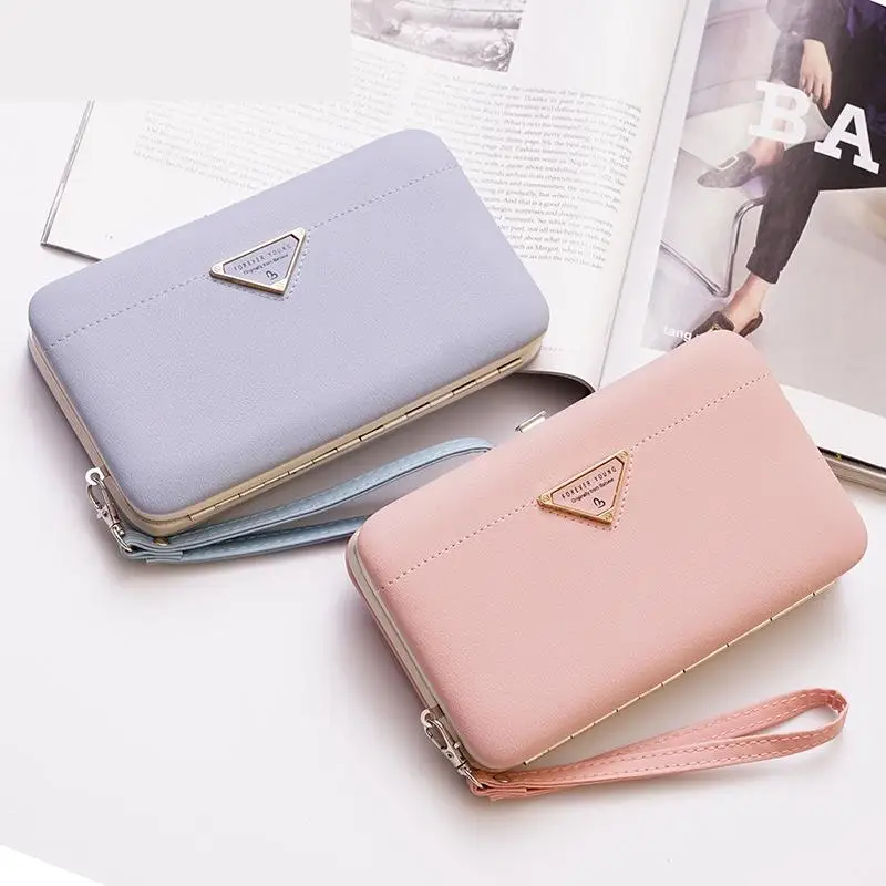 Moda Mujer 2018 Длинный кошелек Portefeuille Femme Cartera женские кошельки Carteras Portfel Billetera Portafoglio Donna