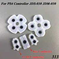 100setlot soft rubber jds 030 jdm 030 silicone conductive adhesive l1 r1 buttons pad keypads for ps4 controller