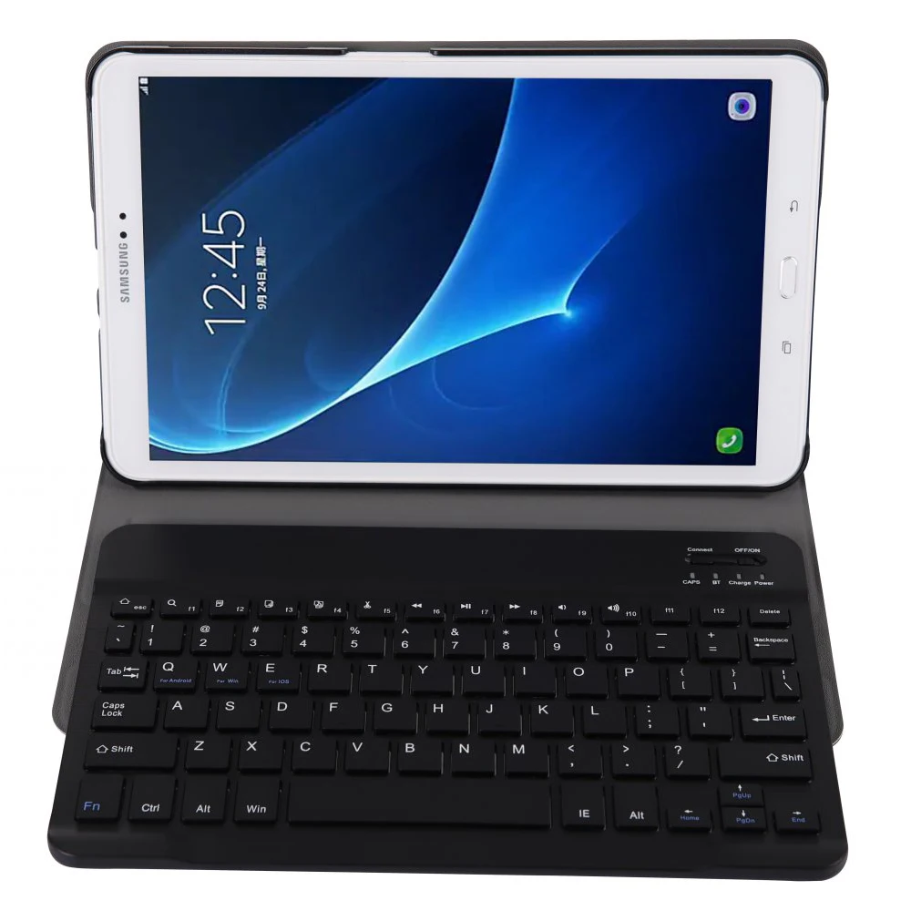 Чехол для Samsung Galaxy Tab A A6 10,1 крышка тонкая клавиатура Bluetooth кожаный чехол для T580 T585 SM-T580 SM-T585 чехол Funda