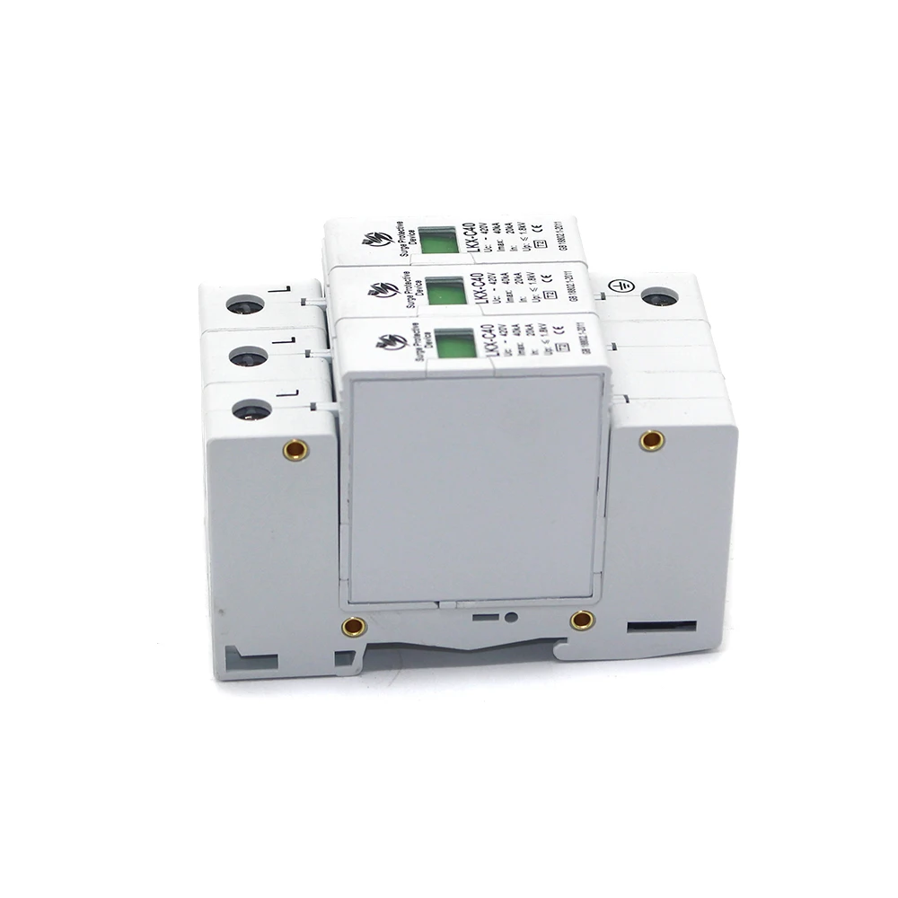 Горячая Распродажа 20KA ~ 40KA 275V AC SPD Защита от перенапряжения для дома устройство