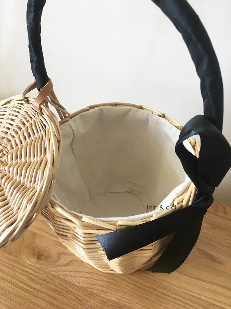 Пляжная соломенная сумка плетеная корзина для женщин сумки в стиле бохо Лето 2017