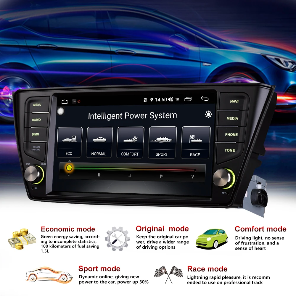 Автомобильный мультимедийный плеер 1 Din Android 8 автомобильный DVD для VW/Volkswagen Skoda fabia