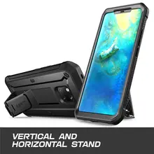 SUPCASE For Huawei Mate 20 Pro Case UB Pro Heavy Duty Full-Body Rugged Protective Case with Built-in Screen Protector&Kickstand