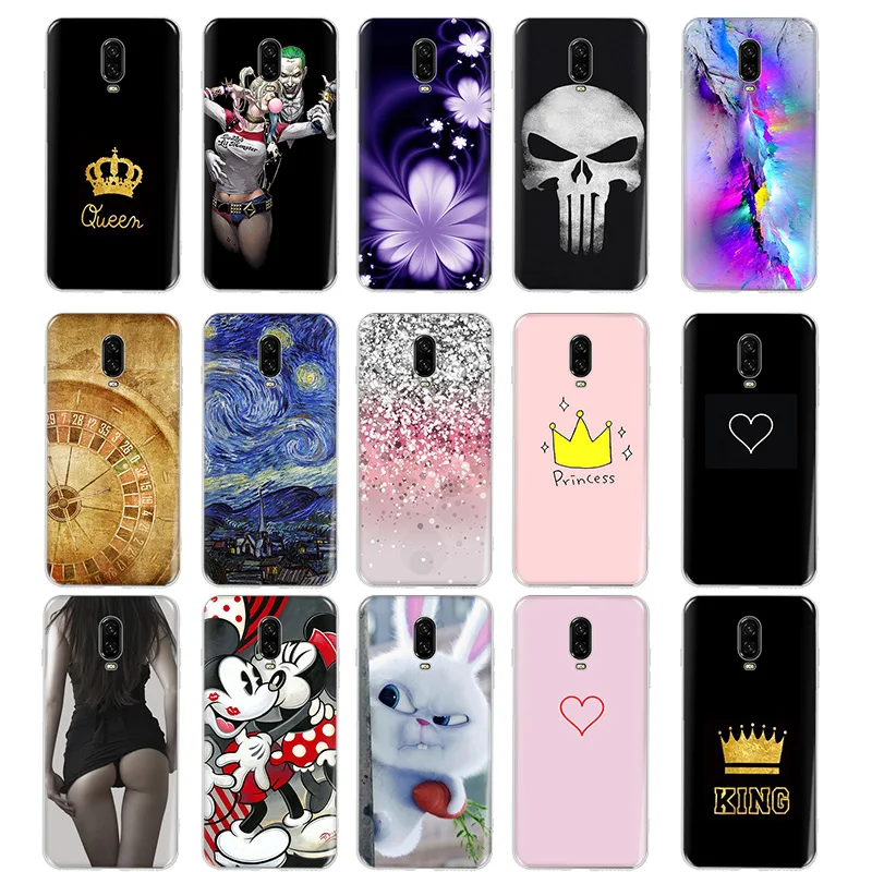 silicone case oneplus 6t cases cover Coque for one plus 6T etui oneplus6 t soft tpu silicon phone shell One 6 |