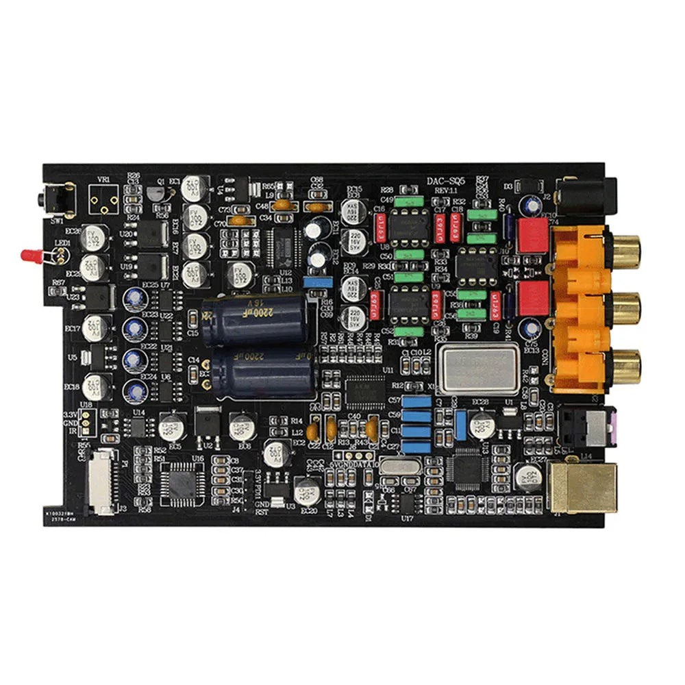 FX Audio DAC SQ5 минисистемы USB декодирования аудио усилители для наушников Amplificador