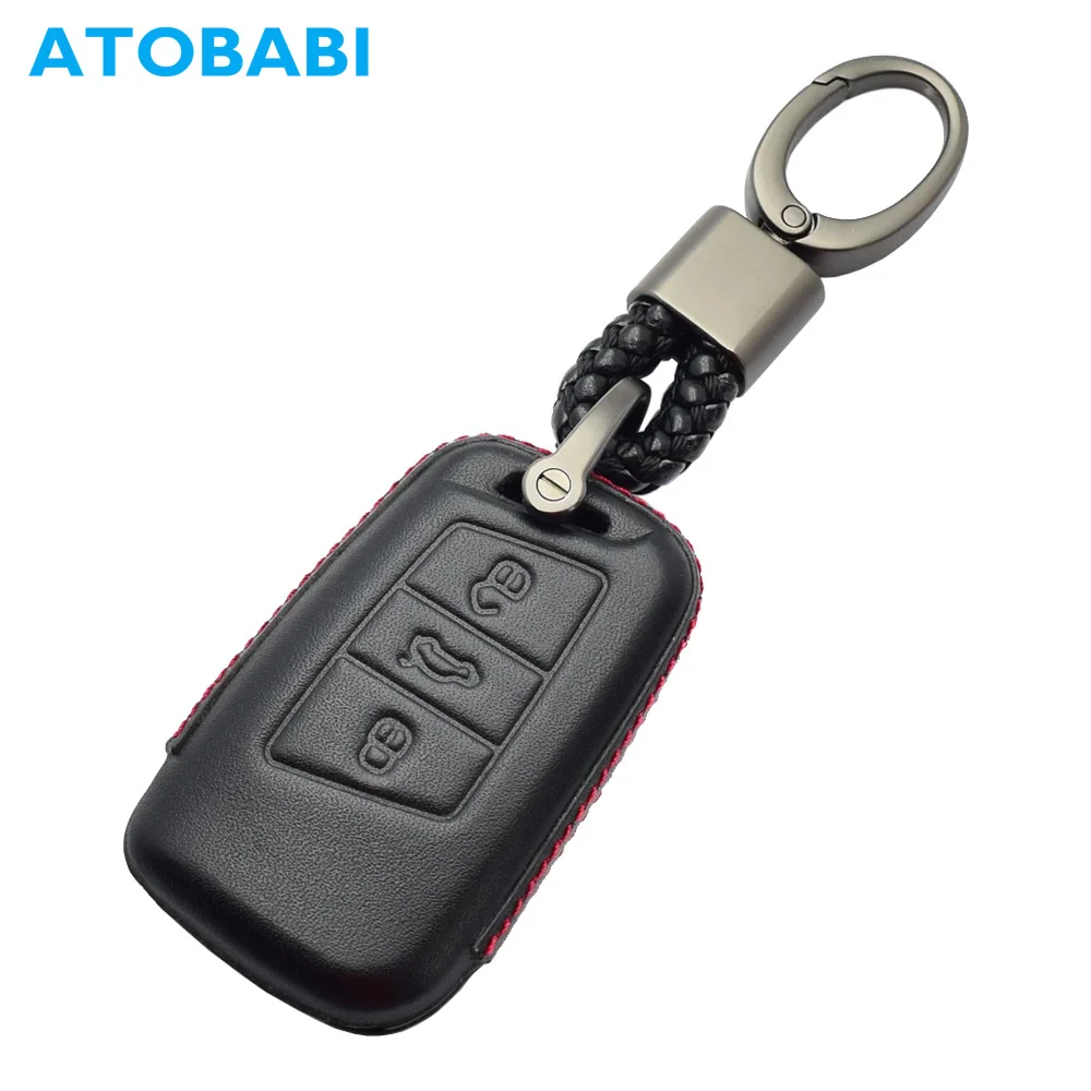 Автомобильный держатель для ключей ATOBABI 3 брелок с кнопками VW Skoda Superb Magotan Passat B8 A7