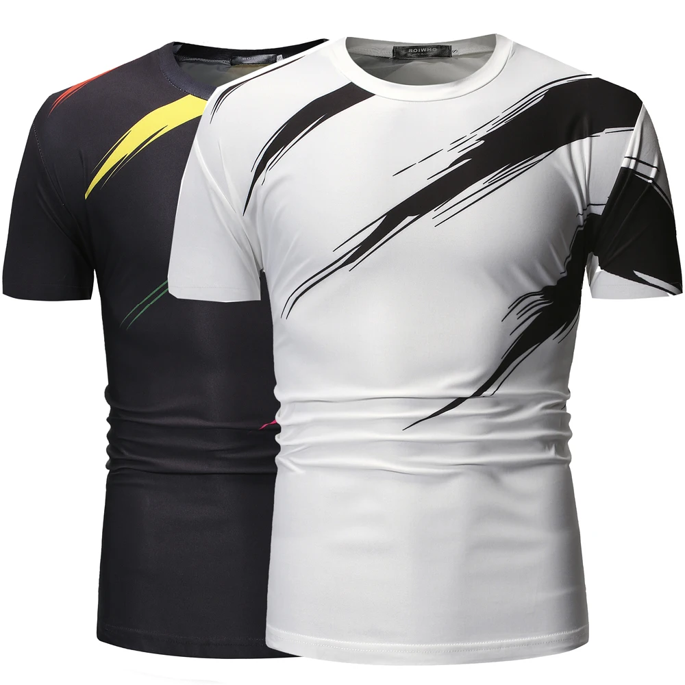 PADEGAO бренд 2019 летняя Европейская и американская Мужская модная футболка с