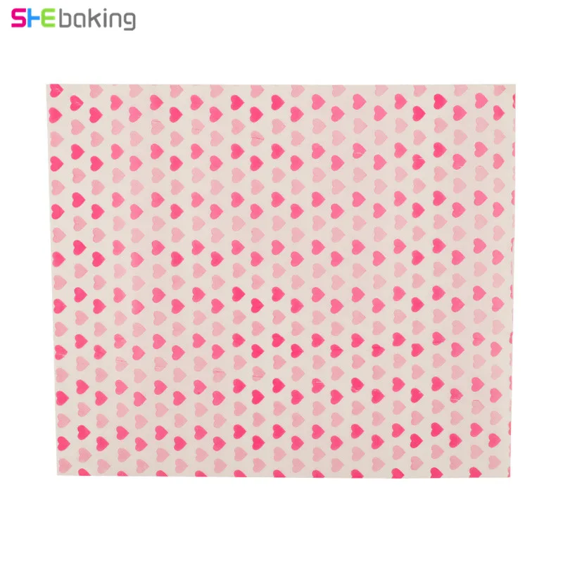 Shebaking 50 шт./компл. пищевая оберточная бумага водостойкая Восковая торт Печенье
