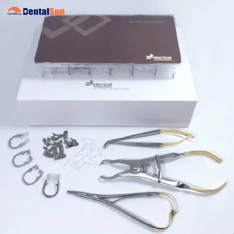 

Dental Sectional Matrix System/Four Models of Sectional Matrix Bands/Dental Contoured Matrix System