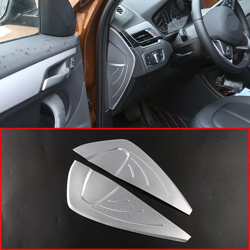

Для BMW f48 X1 2016 2017 автомобильный Стайлинг Аксессуары из алюминиевого сплава приборная панель боковой декоративный чехол отделка для BMW X2 F47 2018