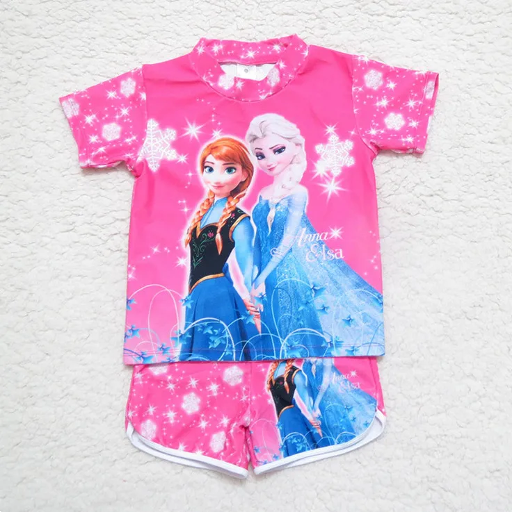 Комплект из двух предметов для маленьких девочек купальный костюм с