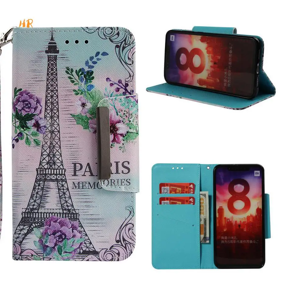 Из искусственной кожи флип чехол для Xiaomi Redmi Note 5 Pro mi 8 6X 5X телефона A1 A2 x 2 s крышка|Чехлы-портмоне| |