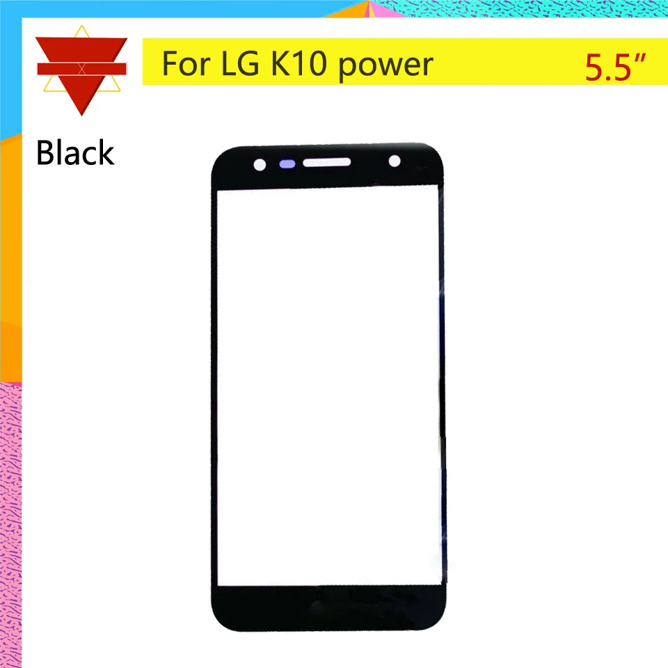 5 &quotдля LG X Power 2 2/K10 X500 M320 передний внешний экран Стеклянная линза Замена