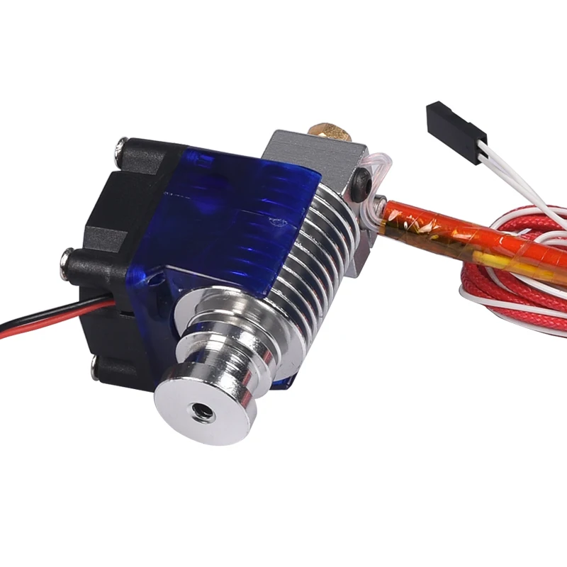 3D V6 принтер J head Hotend с одним охлаждающим вентилятором для прямого наполнения 1 75