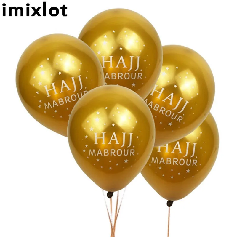 Imixlot 10 шт Серебряный Золотой цвет с алфавитным узором латексный воздушный шарик