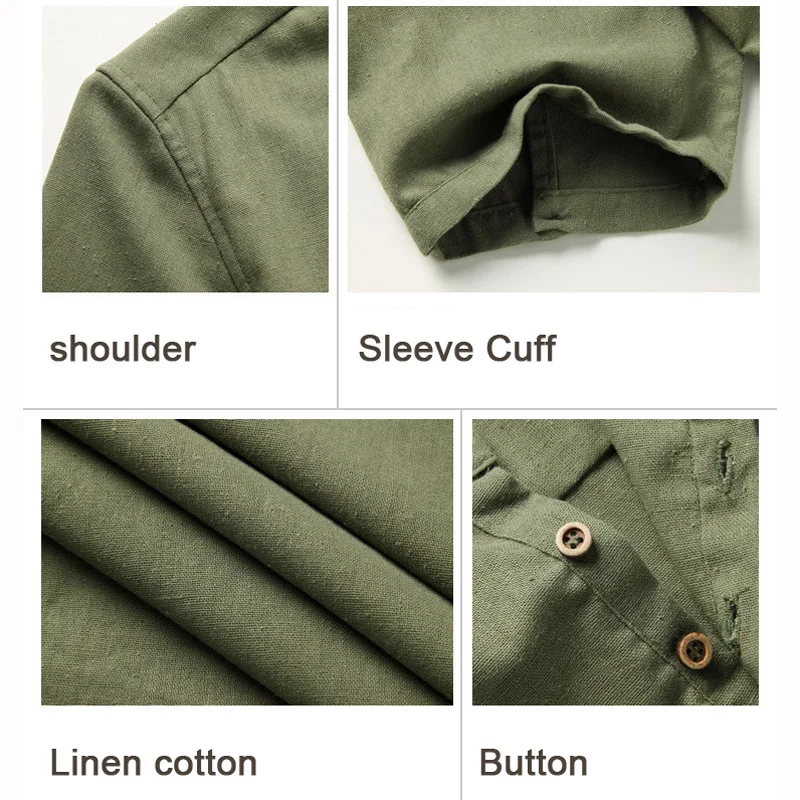 LetsKeep мужская летняя футболка из хлопка и льна удобная в китайском стиле для