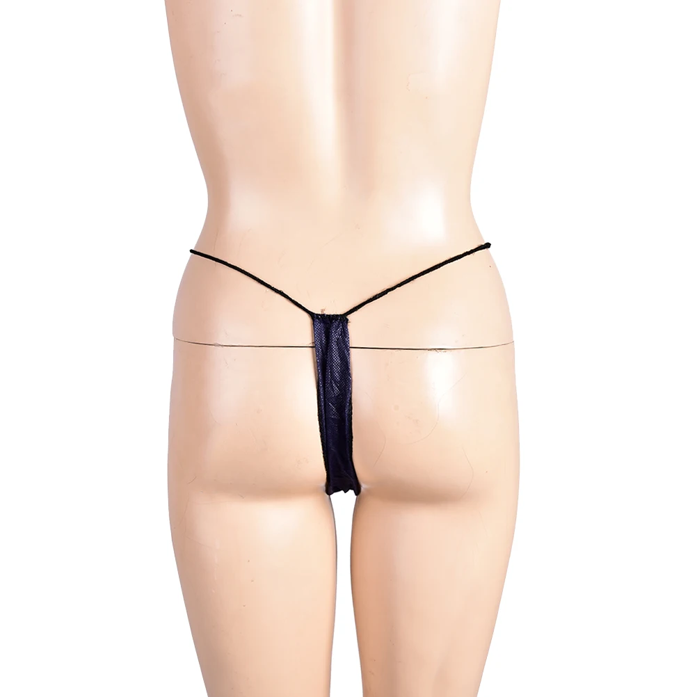 Стринги для путешествий одноразовые трусики нижнее белье T back Saloon Spa 10