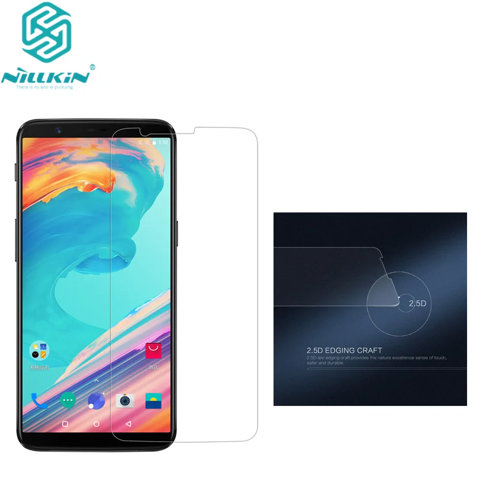 OnePlus 5t Nillkin H + Pro 2 5 D закругленные края 0 мм закаленное стекло Защита экрана