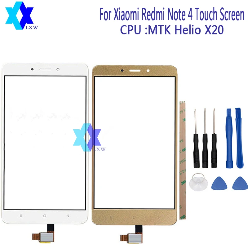 Для Xiaomi Redmi Note 4/Примечание 4X Сенсорный экран 5 дюймов датчик кодирующего