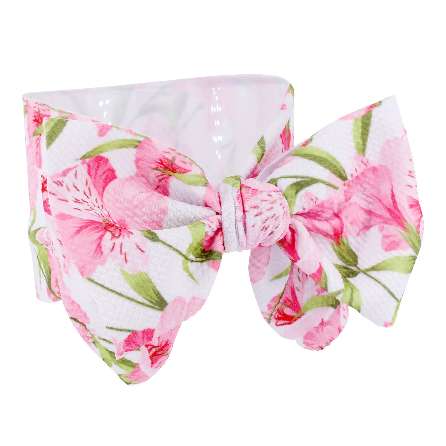 pink lily flower Детская повязка на голову, повязка на голову для маленьких девочек, бандо для девочек, Bebe Fille, Детские аксессуары для волос, детская чалма, бантики, головная повязка для новорожденных, повязка на голову - Цвет: pink lily flower