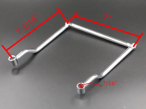 Кронштейн для крепления мотоциклетной Сумки на седло Honda Rebel CMX 250 Shadow ACE VT400 VT750 Suzuki