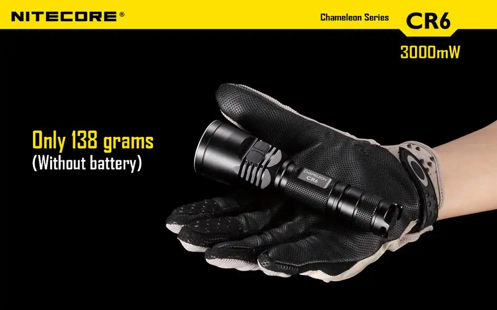 Бесплатная доставка-оптовая цена NITECORE CB6 CG6 CR6 CI6 CU6 CREE XP-G XP-E 4x светодиодных чипов