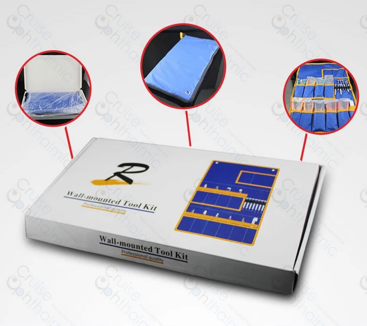 Набор инструментов для ремонта оптических очков ST 961 7 шт. отвертки 9 плоскогубцев