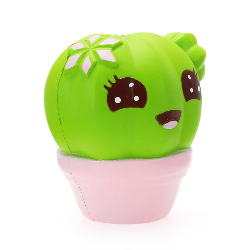 2 цвета Новый Xinda Squishys кактус завод 11 см мягкий медленно растет с упаковочной