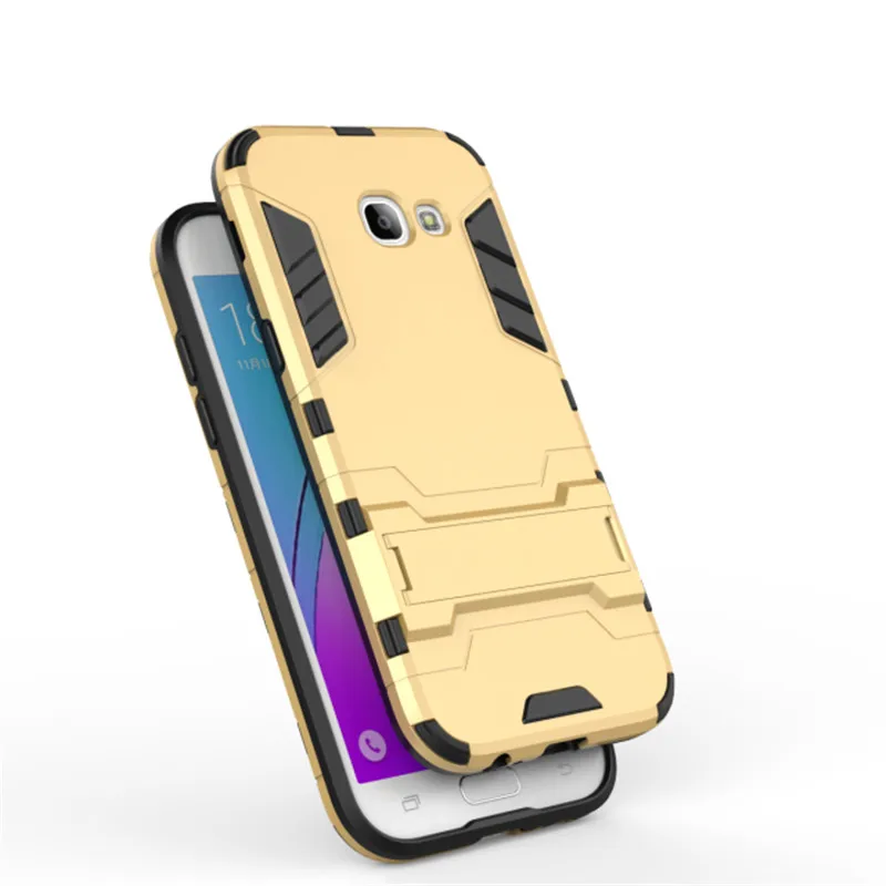 Гибридный Kickstand Противоударный Броня Дело Двухслойный ТПУ Силиконовый + ПК