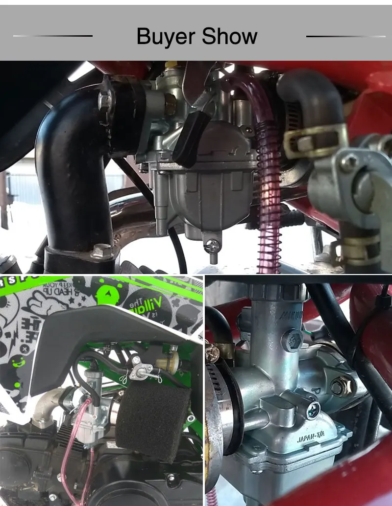 Alconstar moto rcycle Mikuni Карбюратор 26 мм VM22 moto Carb для Honda XR100 CRF100 KLX110 KLX125 Dirt Pit Bike Quad ATV moto