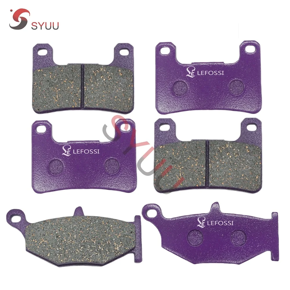 Передние и задние тормозные колодки мотоцикла для Suzuki GSXR 600 & 750 (2006 2010) 1000 (2007 2008) 1300