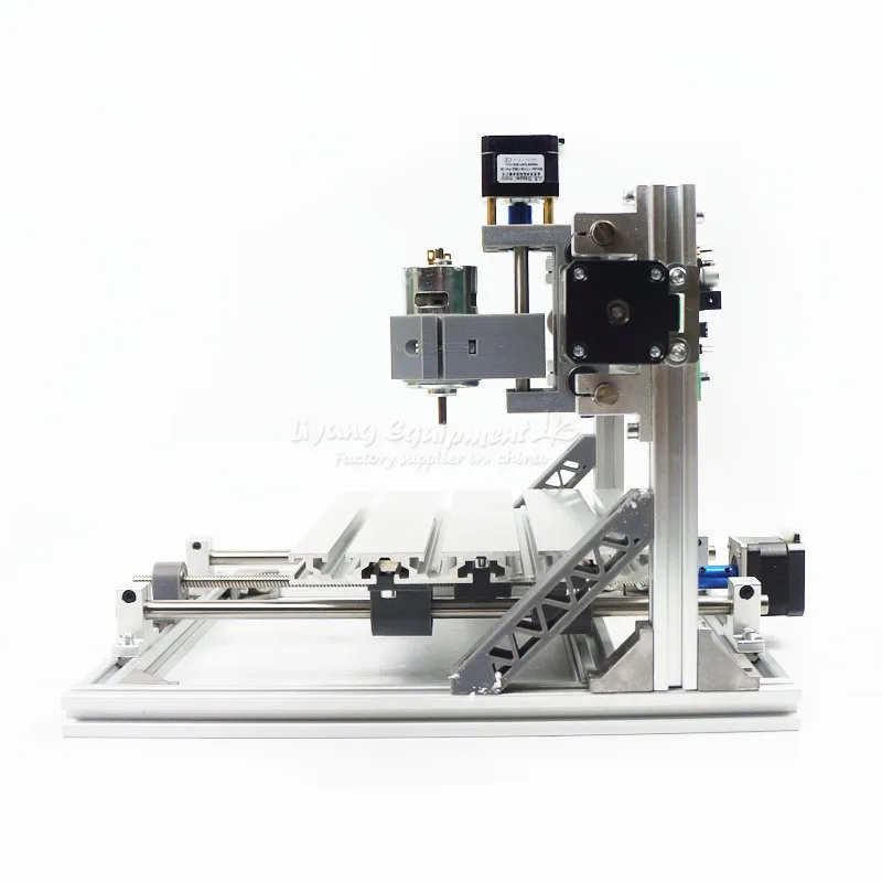 Разобранная упаковка мини CNC 2418 PRO + 500 МВт лазерный ЧПУ гравировальный станок Pcb