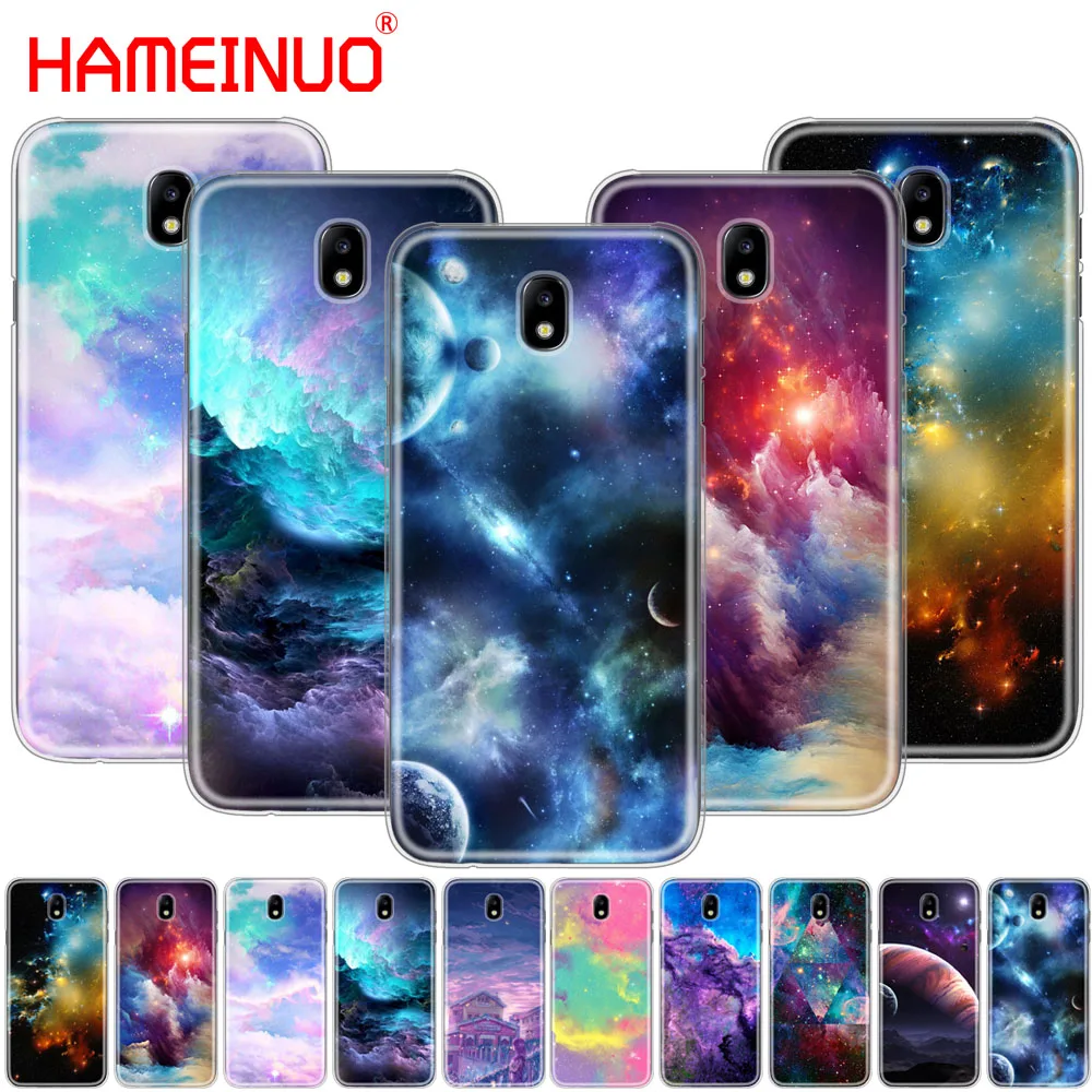 HAMEINUO чехол для телефона с изображением космоса звезд планеты Samsung Galaxy J3 J5 J7 2017 J527