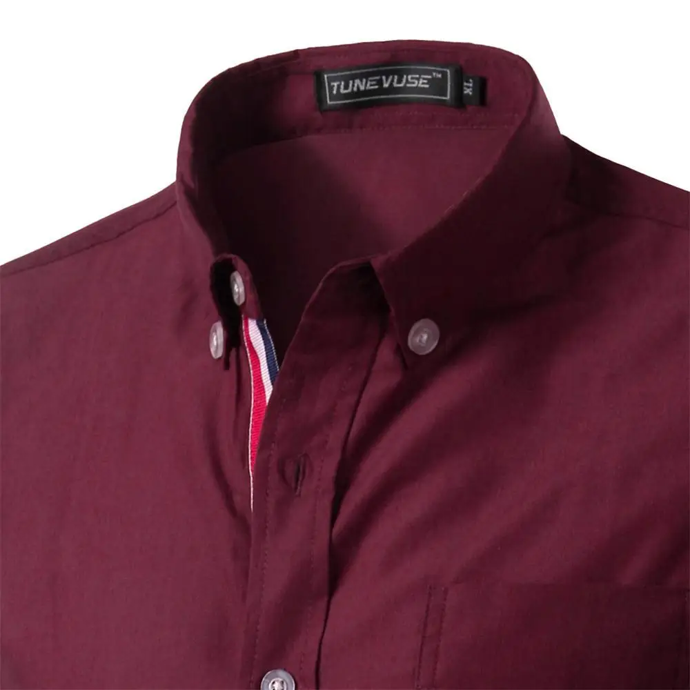 New Arrival free shipping with tracking number men's shirts Slim fit stylish Dress 2015 long Sleeve Shirts size M-XXXL 9007 15 | Мужская