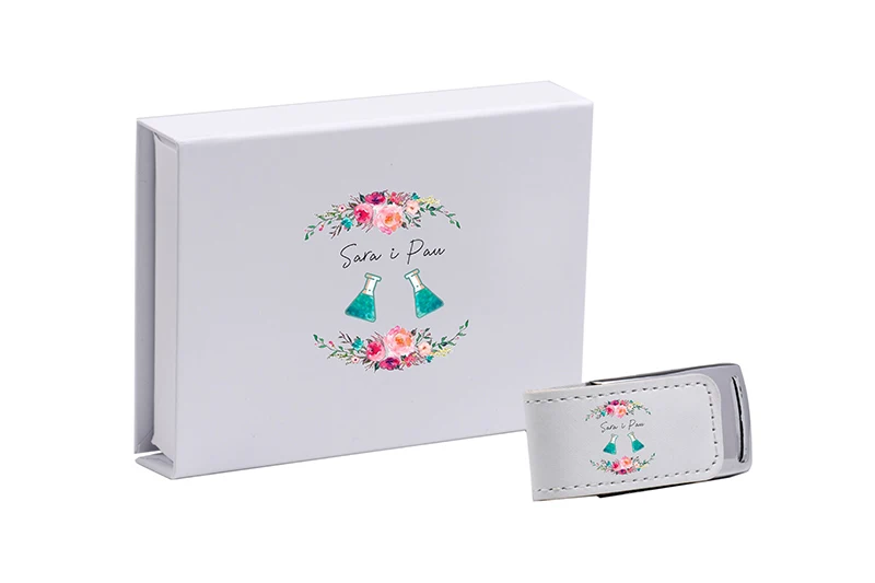 Кожаный USB флеш-накопитель JASTER, usb-накопитель с коробкой, флеш-накопитель usb 2,0, 4 ГБ, 8 ГБ, 16 ГБ, 32 ГБ, 64 ГБ, 128 ГБ, флеш-накопитель, u-диск