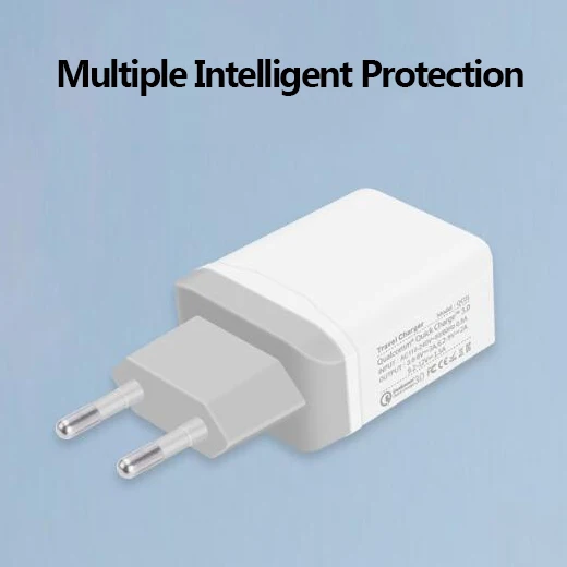 AGWSUSI QC 3 0 дорожное зарядное устройство для ЕС USB настенное Быстрая Зарядка адаптер